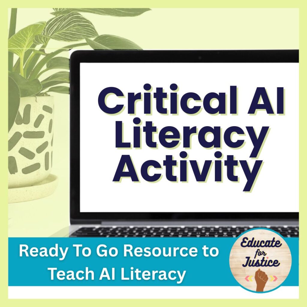 Link to Student Critical AI Literacy Activity