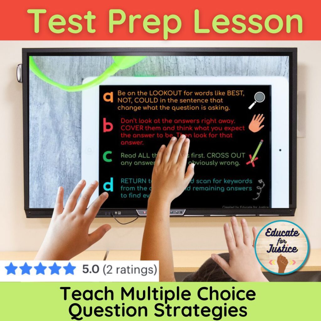 Teach Multiple Choice Strategies